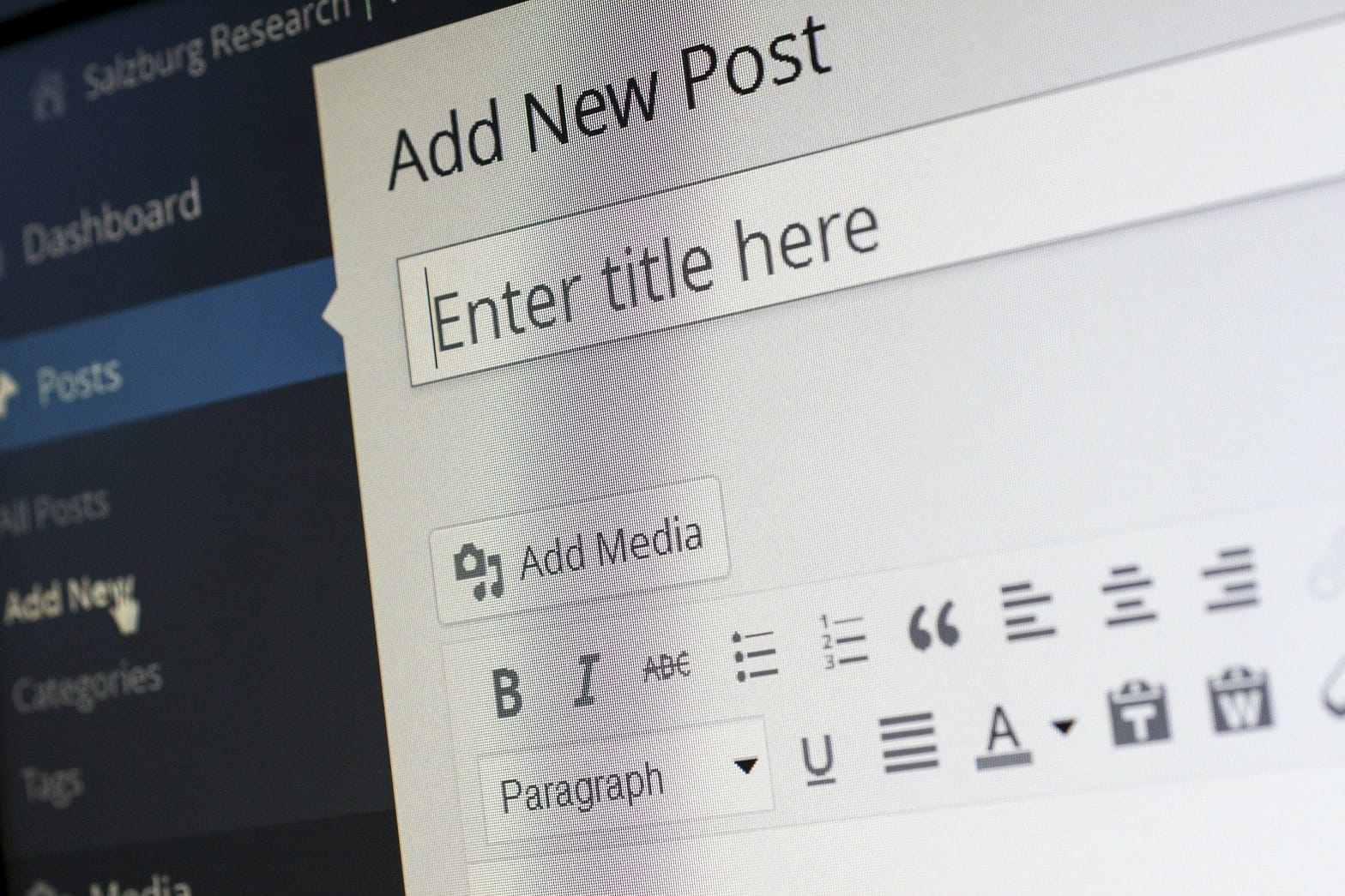 self hosting with wordpress