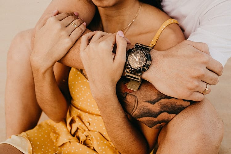 cyclothymia disorder and relationships - couple embracing